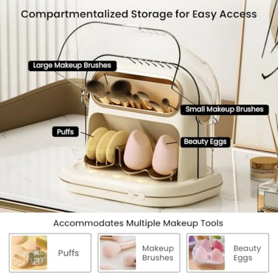 Quick-Dry Makeup Brush Helper